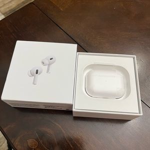 Airpod Pro Gen 2. For sale to the best offer. Fast charger inside